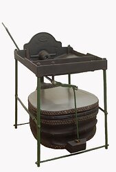 Restored forge and bellows